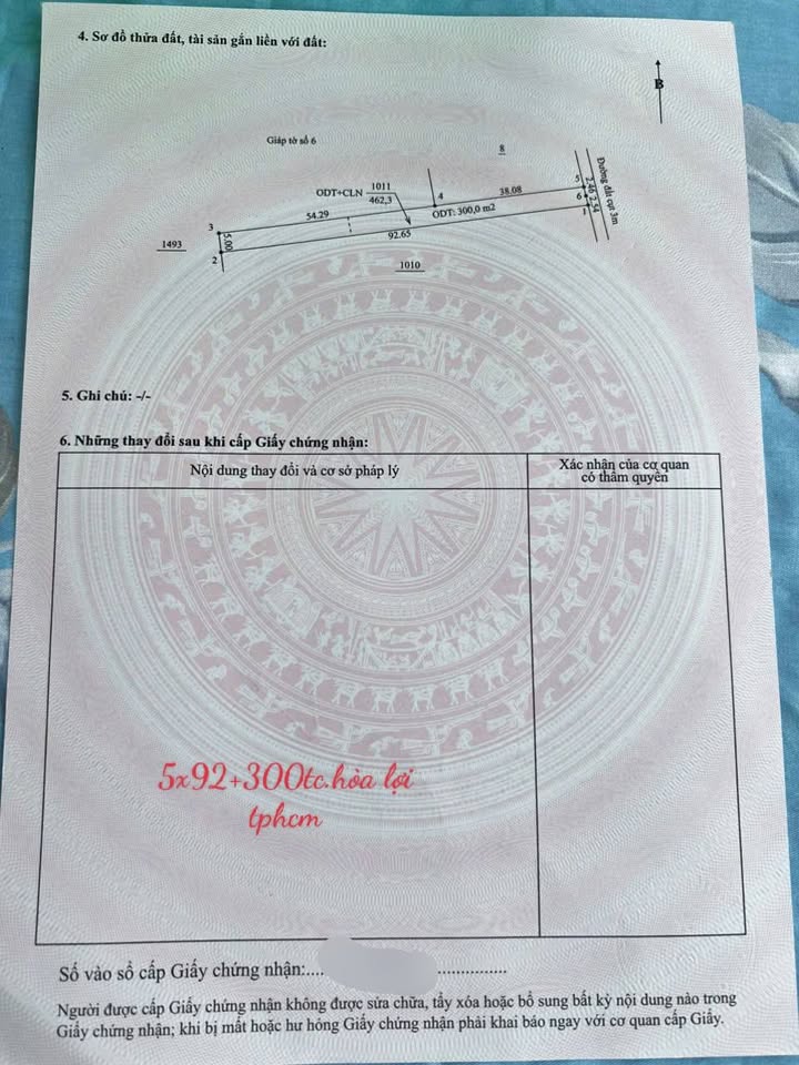 Đất nền chính chủ Phường Hòa Lợi, Bình Dương 460m² - Giao thông thuận tiện!