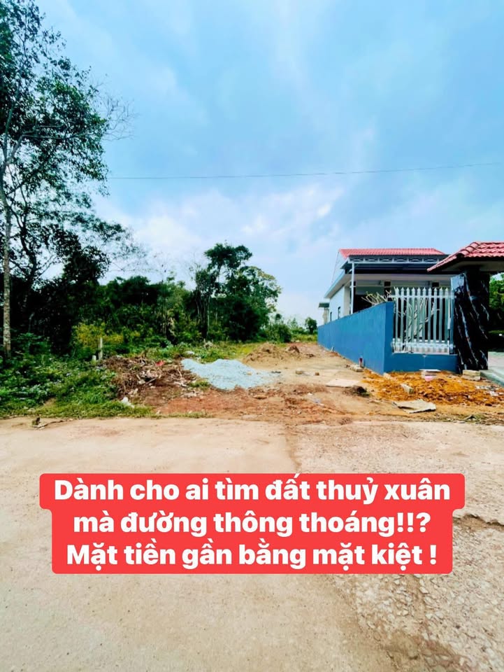 Đất nền Thủy Xuân 100m² giá 2 tỷ - Mặt tiền thông thoáng