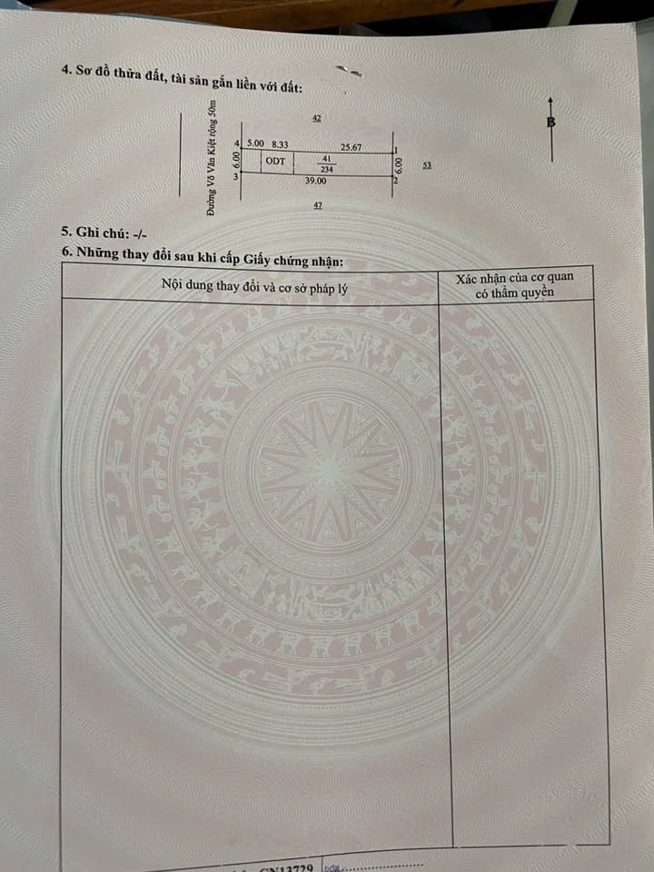 Đất mặt tiền 280 Võ Văn Kiệt, Pleiku 234m² giá 2.45 tỷ - Đầu tư sinh lời ngay!