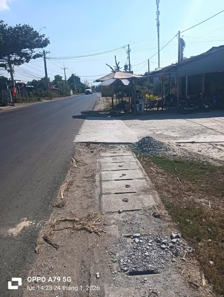 Đất nền mặt tiền đường Trần Văn Trà Huyện Dầu Tiếng 235m² giá 1.1 tỷ - Cơ hội đầu tư hiếm có!