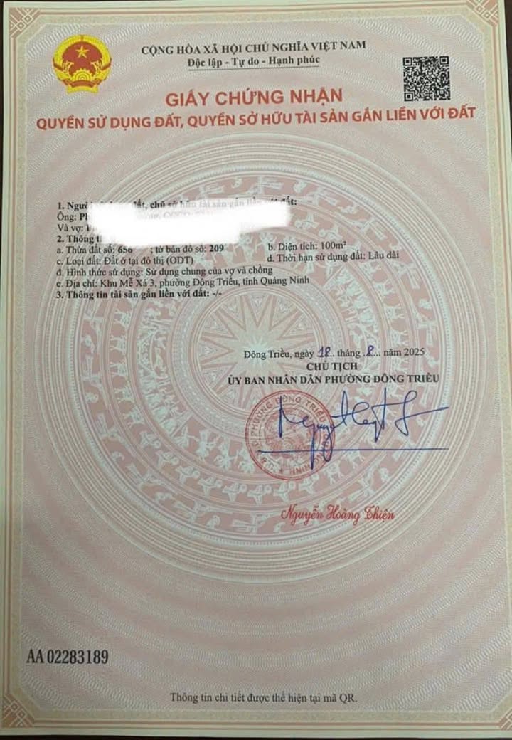 Đất nền N0-03 - 09, trục chính đấu giá ủy ban Hưng Đạo, 100m² giá 2 tỷ - Cơ hội đầu tư hiếm có!