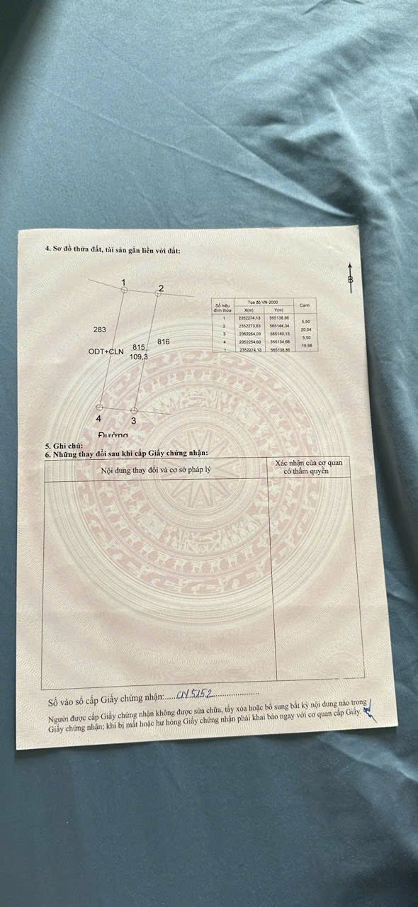 Đất nền Vinhome Tân Phong 109m² giá 2 tỷ - Tiềm năng tăng giá lớn!