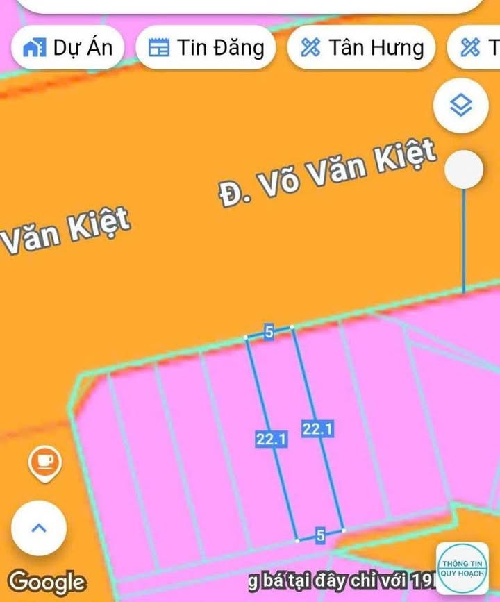 Mặt tiền kinh doanh Võ Văn Kiệt, Phường Long Tâm, 110m² giá 4.5 tỷ - Vị trí đắc địa!