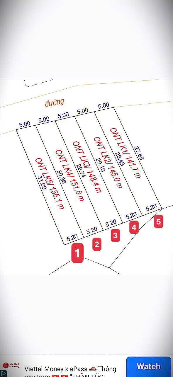 Đất nền Lạc Lương, Yên Thủy 152m² chỉ 100 triệu - Cơ hội đầu tư sinh lời!