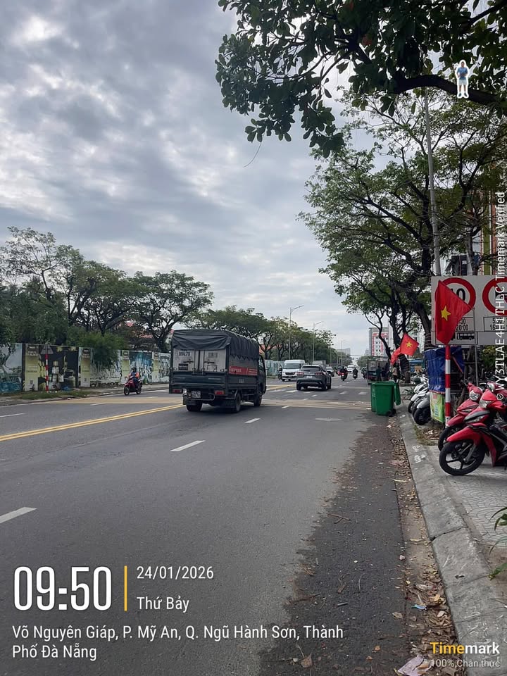 Đất vàng đường Võ Nguyên Giáp, Đà Nẵng 80m² giá 7 tỷ - Vị trí siêu hiếm chỉ 2 phút ra biển!