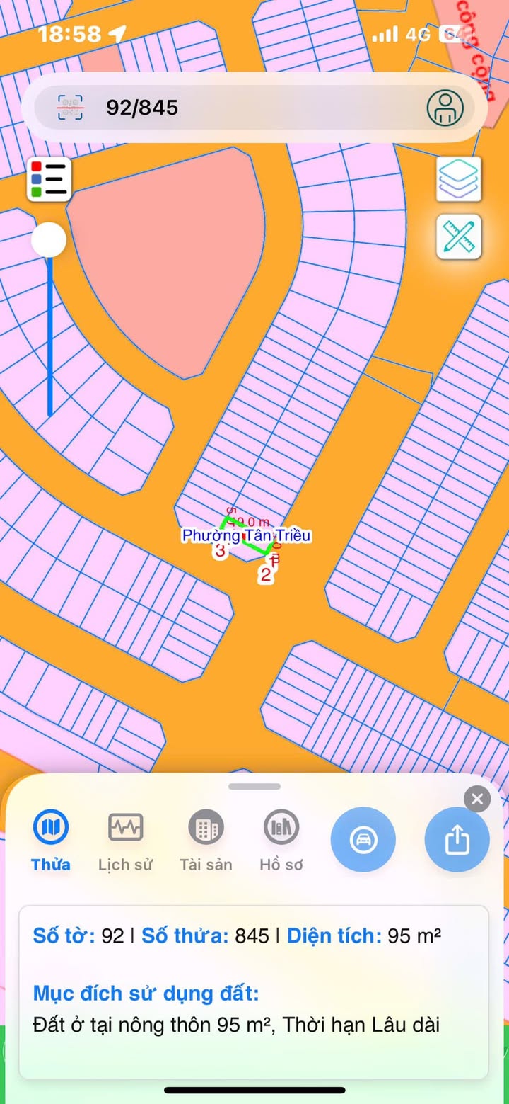 Đất nền khu Lavender Tân Triều Đồng Nai 95m² giá 2.1 tỷ - Cơ hội đầu tư hấp dẫn!