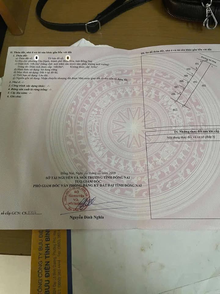 Đất nền Biên Hòa 168m² giá 2.856 tỷ - Đầu tư sinh lời ngay!