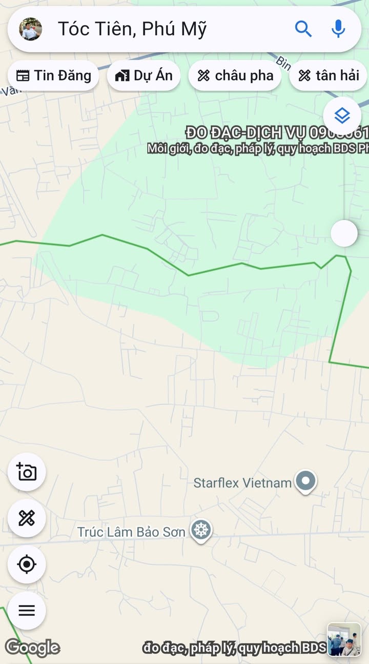 Đất thổ cư 105m² đường Chính Mỹ Xuân - Tóc Tiên, Hóc Môn giá chỉ 1.3 tỷ