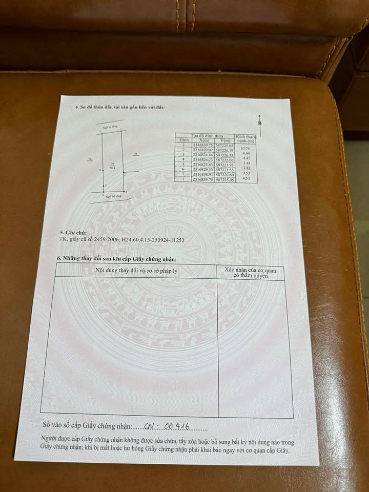 Đất nền 68.4m² tại Ngõ Lý Quốc Bảo, Hải Dương - Cần bán gấp!