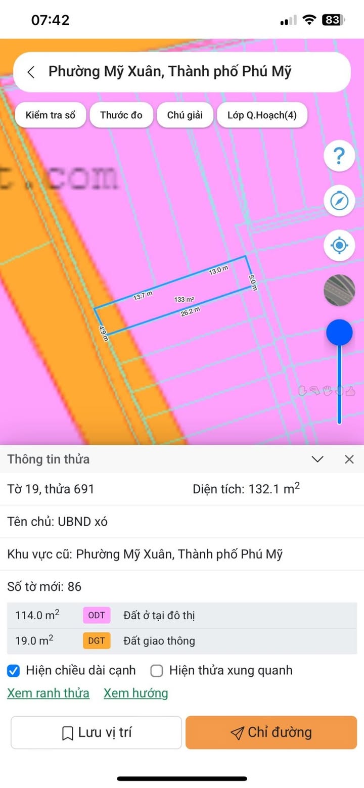 Nhà nhỏ Phường Mỹ Xuân, TP Phú Mỹ 132m² giá 1 tỷ - Cần bán gấp!