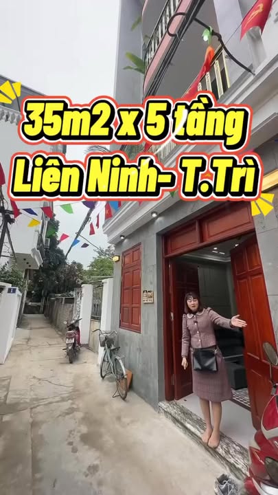 Nhà 5 tầng Liên Ninh, Thanh Trì 35m² giá 6 tỷ - Sẵn sàng vào ở ngay!