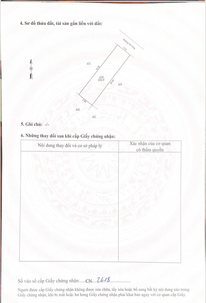 Lô đất đẹp tại Xã Ngọc Lương, Huyện Yên Thủy, 106m² - Sổ hồng chính chủ!