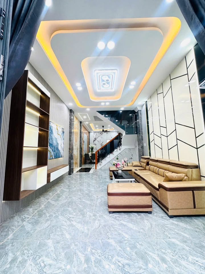 Nhà 4 tầng mới tinh 58m² giá 6.263 tỷ - Thiết kế hiện đại, full nội thất cao cấp!