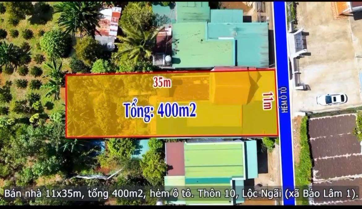 Nhà đẹp Xã Lộc Ngãi 418m² giá 1.65 tỷ - Vị trí thuận tiện sinh hoạt