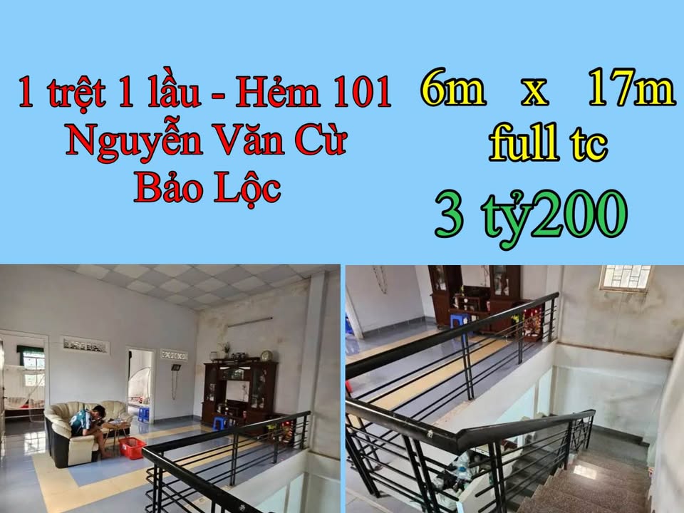 Nhà phố Bảo Lộc 102m² giá 3.2 tỷ - Sẵn sàng vào ở ngay!