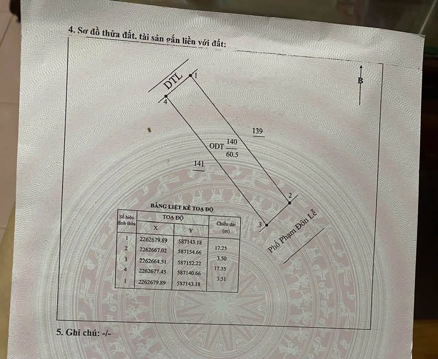 Nhà mặt phố Phạm Đôn Lễ, TP Thái Bình 60.5m² giá 3 tỷ - Kinh doanh đỉnh cao!