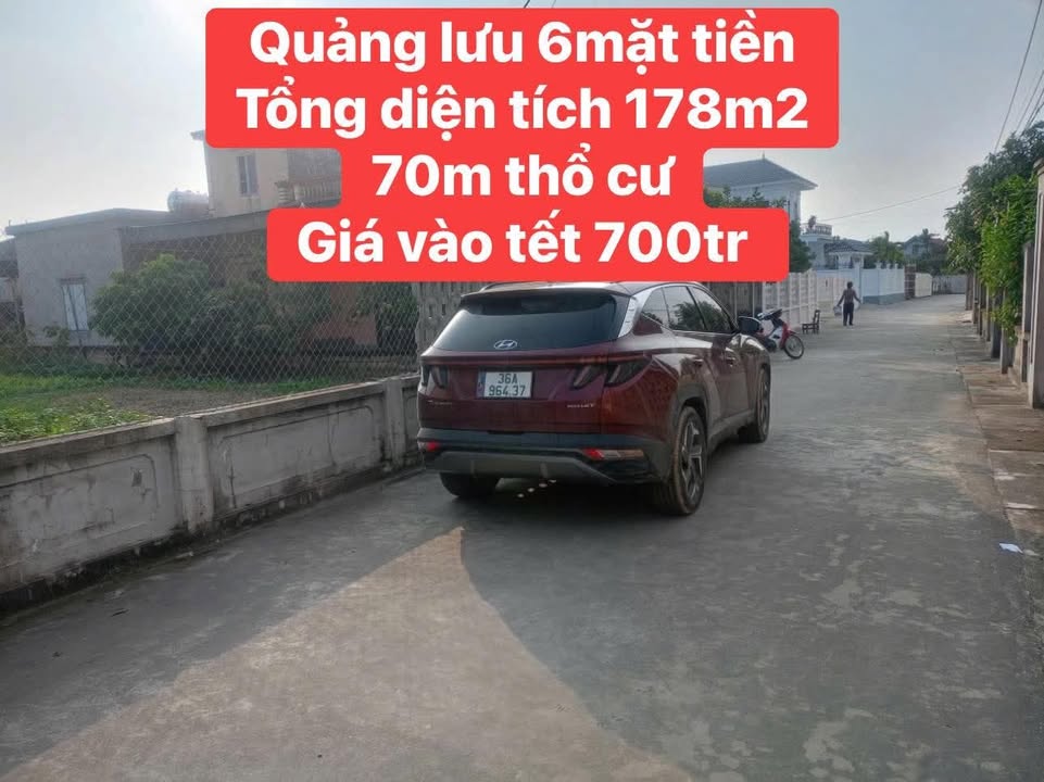 Đất nền xã Quảng Lưu 178m² giá 700 triệu - Cơ hội đầu tư tuyệt vời!