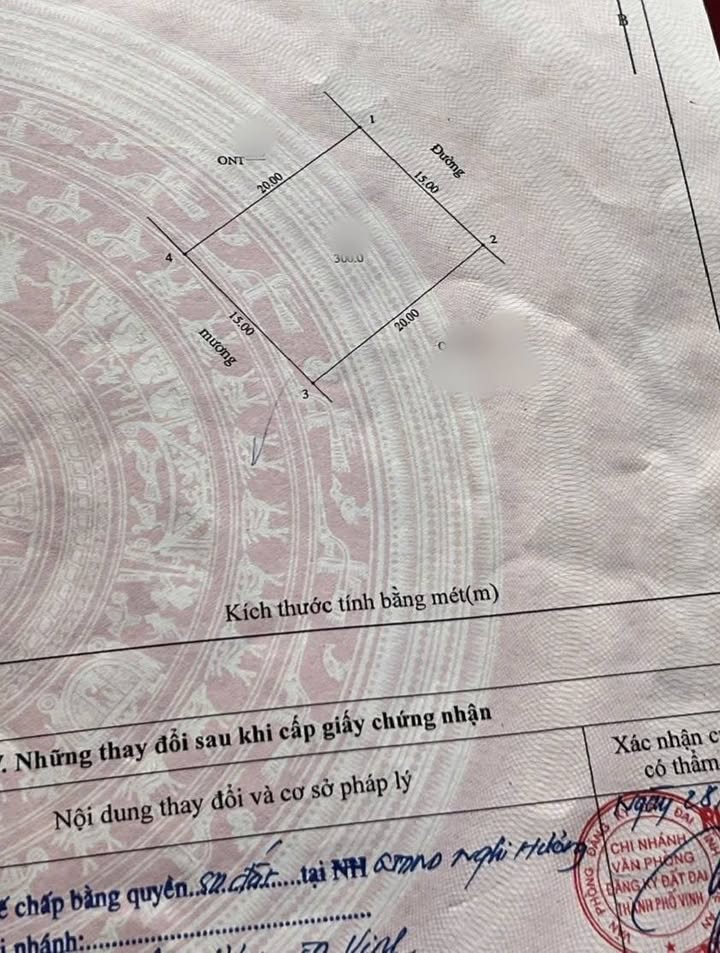 Đất nền đẹp tại đường 72, TP Vinh, Nghệ An 300m² giá 9 tỷ - Kinh doanh thuận lợi!