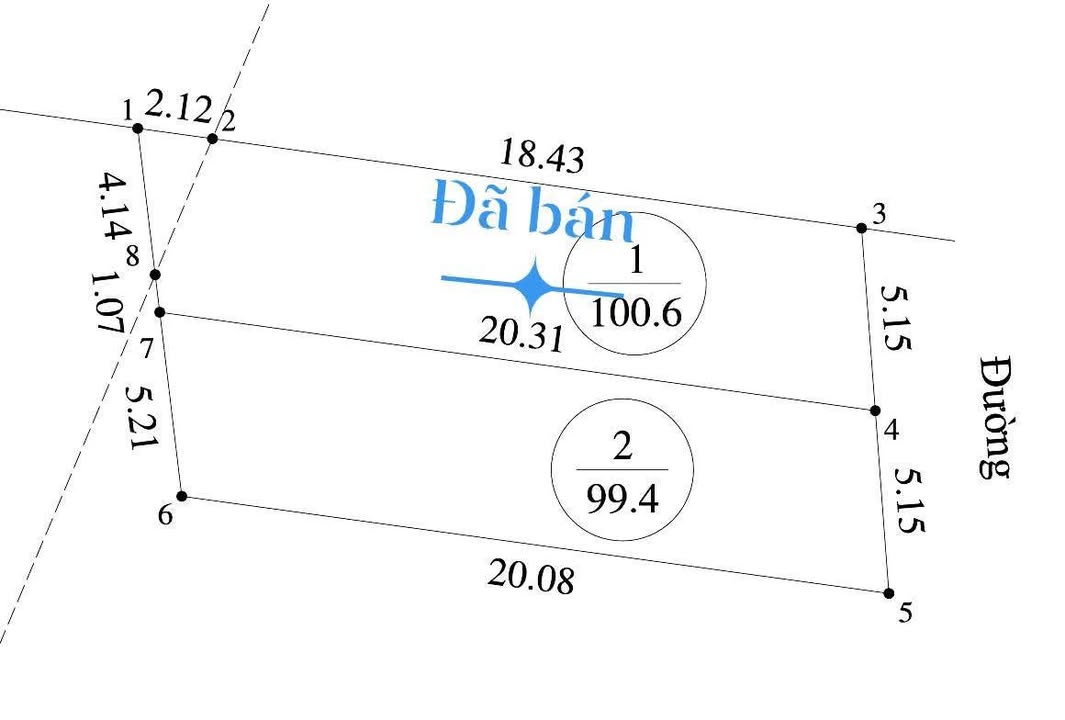 Đất ở Nghi Vạn 99m² giá 2.3 tỷ - Vị trí đẹp, giao thông thuận lợi!