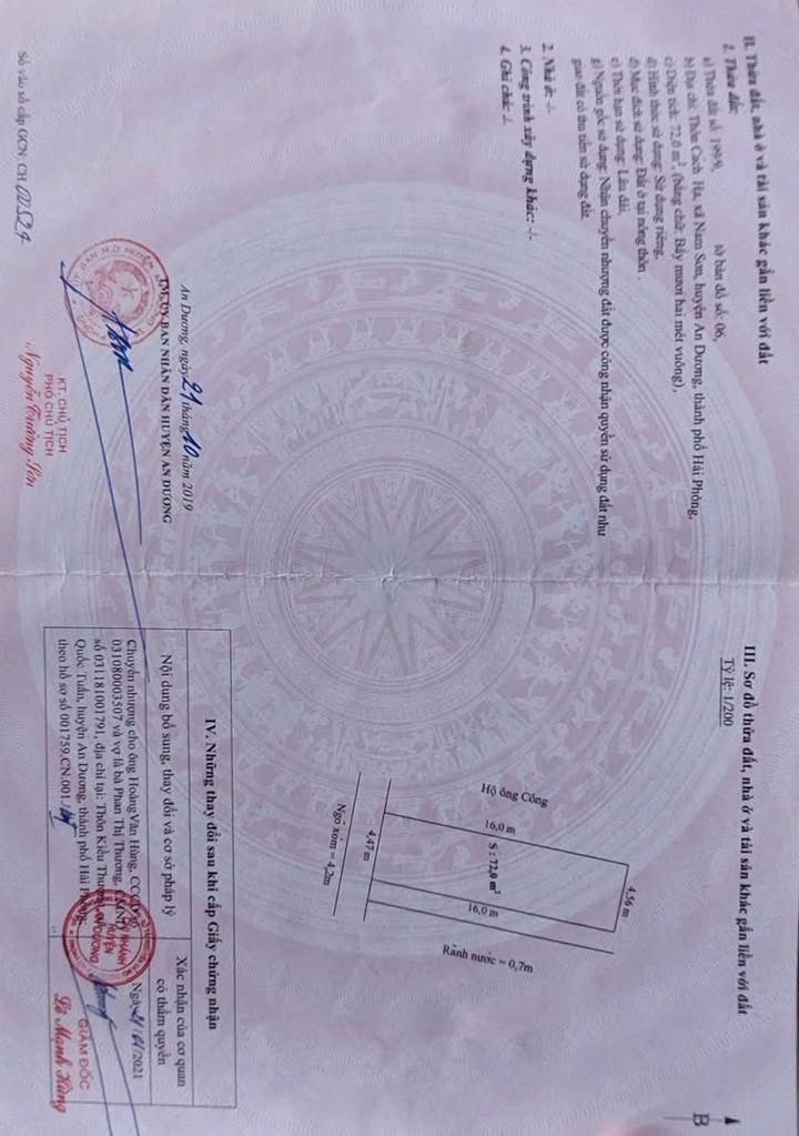 Đất nền 72m² Phường Nam Sơn - Giá chỉ 1.9 tỷ, vị trí tuyệt đẹp!