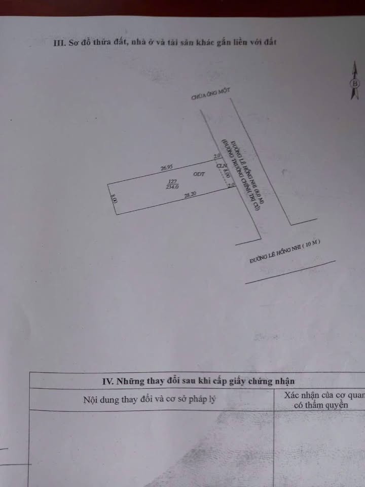 Đất nền mặt tiền đường Lê Hồng Nhi, Cái Răng 234m² giá 5.5 tỷ - Cơ hội đầu tư tốt!
