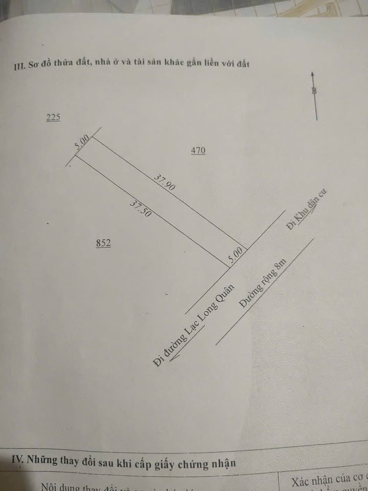 Đất nền hẻm 123 Lạc Long Quân, Pleiku 187m² giá chỉ 950 triệu - Cơ hội đầu tư tốt!