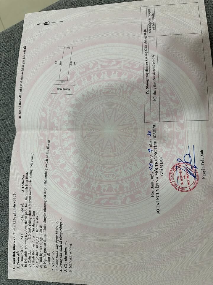 Đất đấu giá 110m² tại xã Kỳ Sơn - Giá rẻ bất ngờ, cần bán gấp!