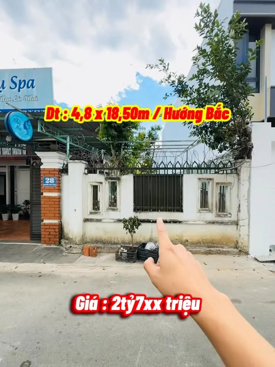 Lô đất mặt tiền Nguyễn Đức Cảnh, Phường Hoa Lư, 88m² giá 2.7 tỷ - Đầu tư sinh lời!