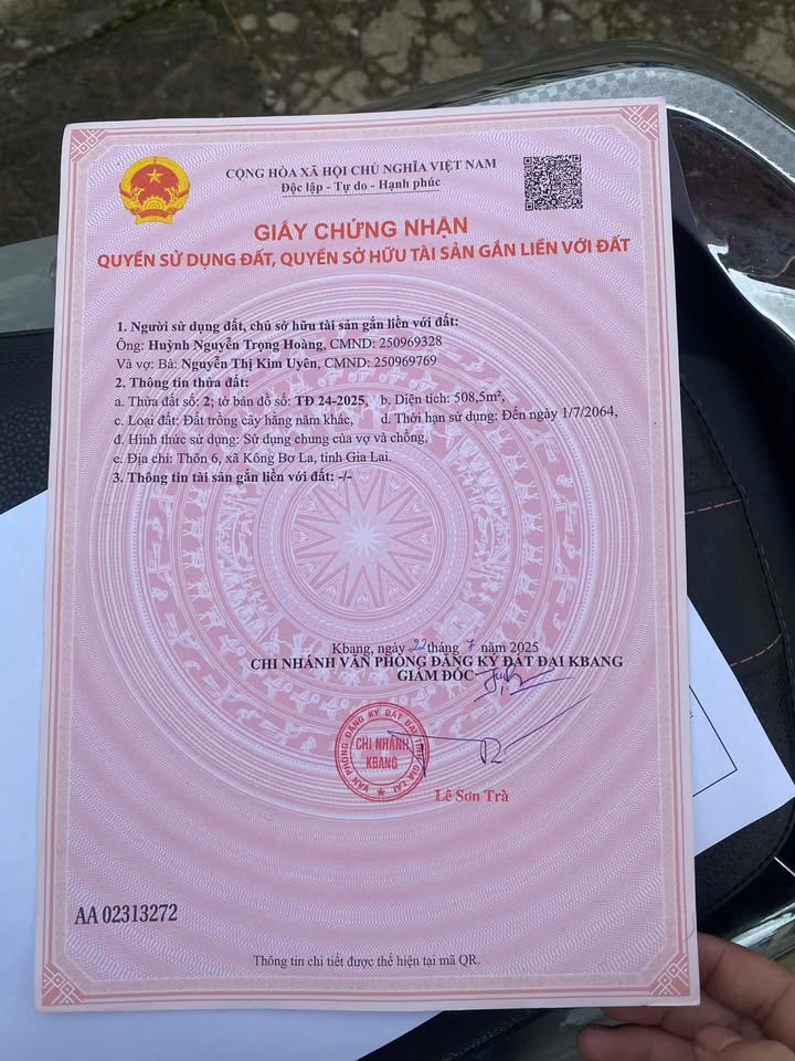 Đất 2 mặt tiền Trường Sơn Đông, xã KRong, 900m² giá 500 triệu - Cơ hội đầu tư hấp dẫn!