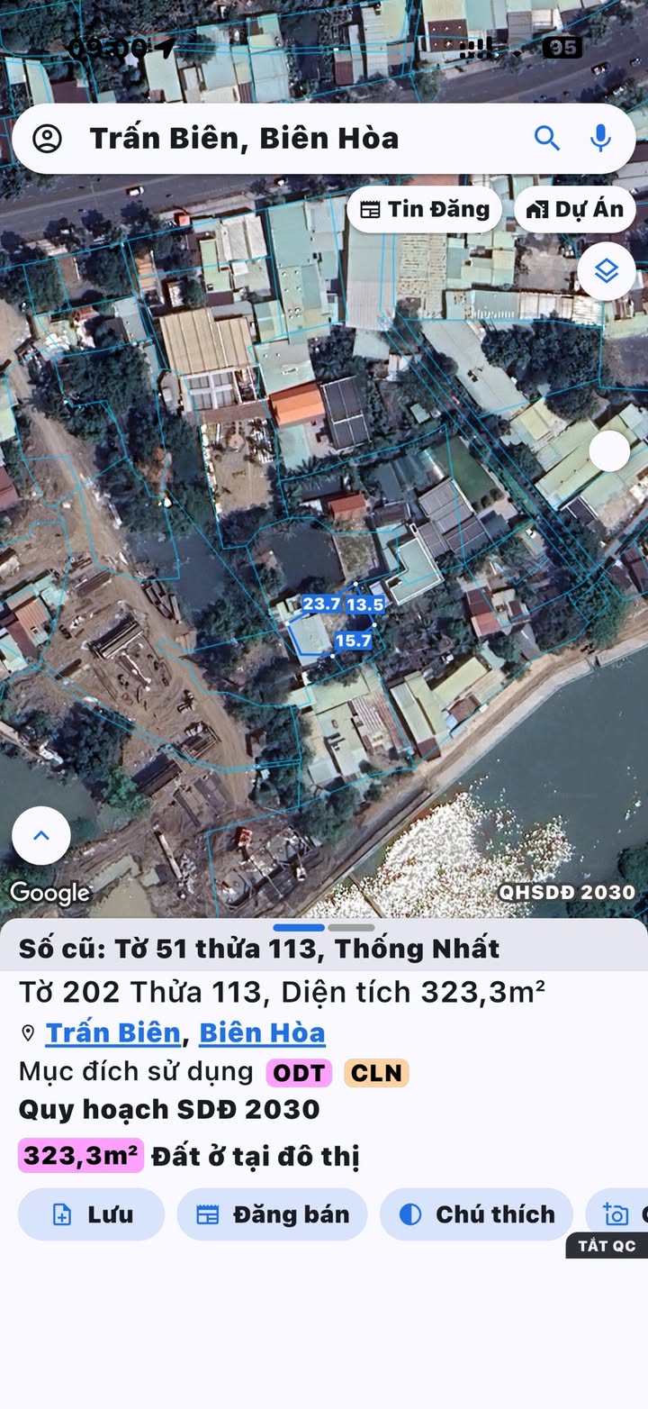 FrontHouse mặt tiền đường Thống Nhất D2D Võ Thị Sáu 323m² giá 8.8 tỷ - Đầu tư sinh lời ngay!