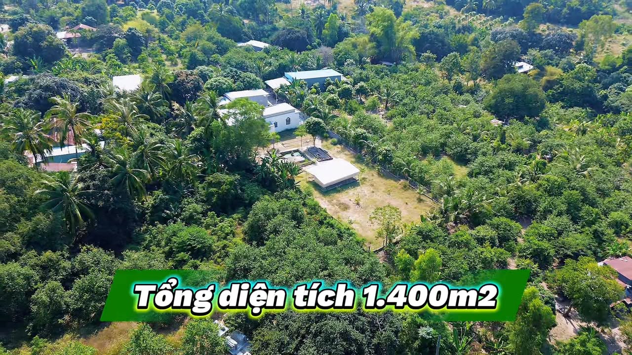 Nhà vườn nghỉ dưỡng Phường Nhà Bàng 1400m² giá 1 tỷ - Cuộc sống an yên chờ đón!