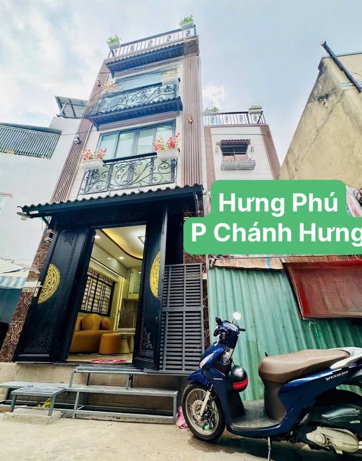 Nhà 2 lầu tại Hẻm Ba Đình, Phường 8, Quận 8 - Giá 4.98 tỷ, Sổ hồng chính chủ!