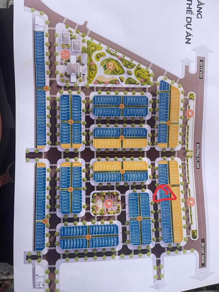 Đất nền dự án NHS Tân Hưng LK10, 85m² giá 2.9 tỷ - Sổ đỏ sang tên ngay