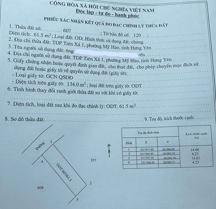 FrontHouse tại Phường Nhân Hòa 61.5m² giá 2 tỷ - Kinh doanh sinh lời ngay!