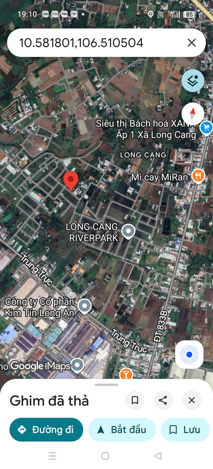 Đất nền KDC Long Cang, Cần Đước, Long An 80m² giá 1.1 tỷ - Cơ hội đầu tư tuyệt vời!