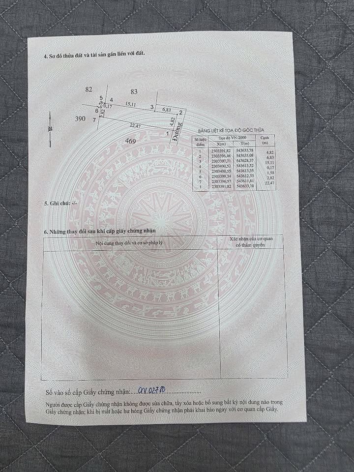 Đất nền Tân Hòa, Tân Châu 101m² giá 2 tỷ - Ô tô vào tận nơi!