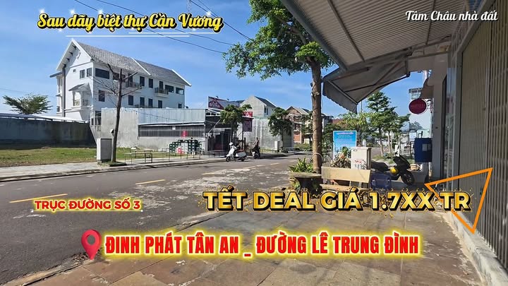 Mặt tiền kinh doanh Lê Trung Đình, Bình Định 102m² giá 1.7 tỷ - Cơ hội đầu tư tuyệt vời!