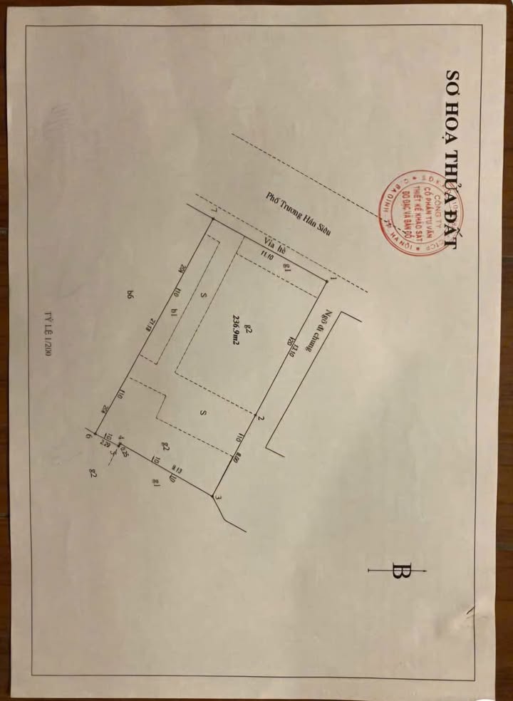 Đất mặt phố Trương Hán Siêu, Hà Nội 240m² giá 192 tỷ - Cơ hội đầu tư hiếm có!