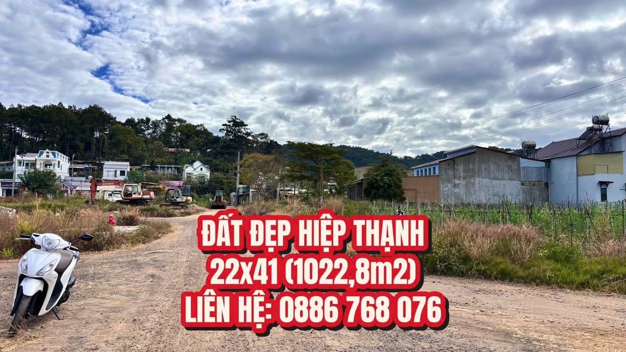 Đất nền 1.000m² tại Hiệp Thạnh, Đức Trọng - Thổ cư 400m², giá thỏa thuận!