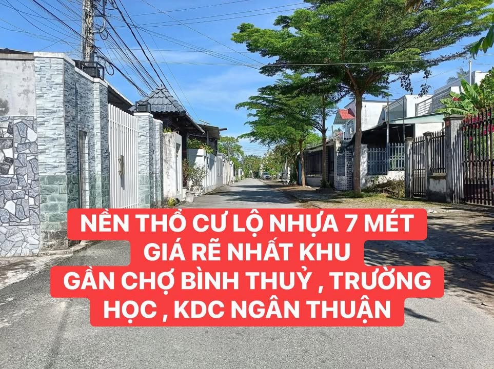 Đất nền thổ cư tại hẻm 1 Bùi Hữu Nghĩa, Cần Thơ, 87.8m², Giá 1 tỷ - Pháp lý rõ ràng!