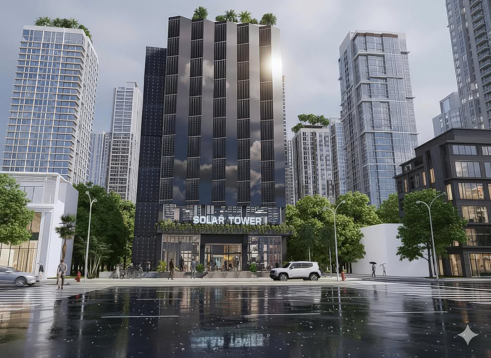 Cho thuê hạ tầng kinh doanh tại Solar Tower, Sóc Trăng - Cơ hội vàng cho doanh nghiệp!