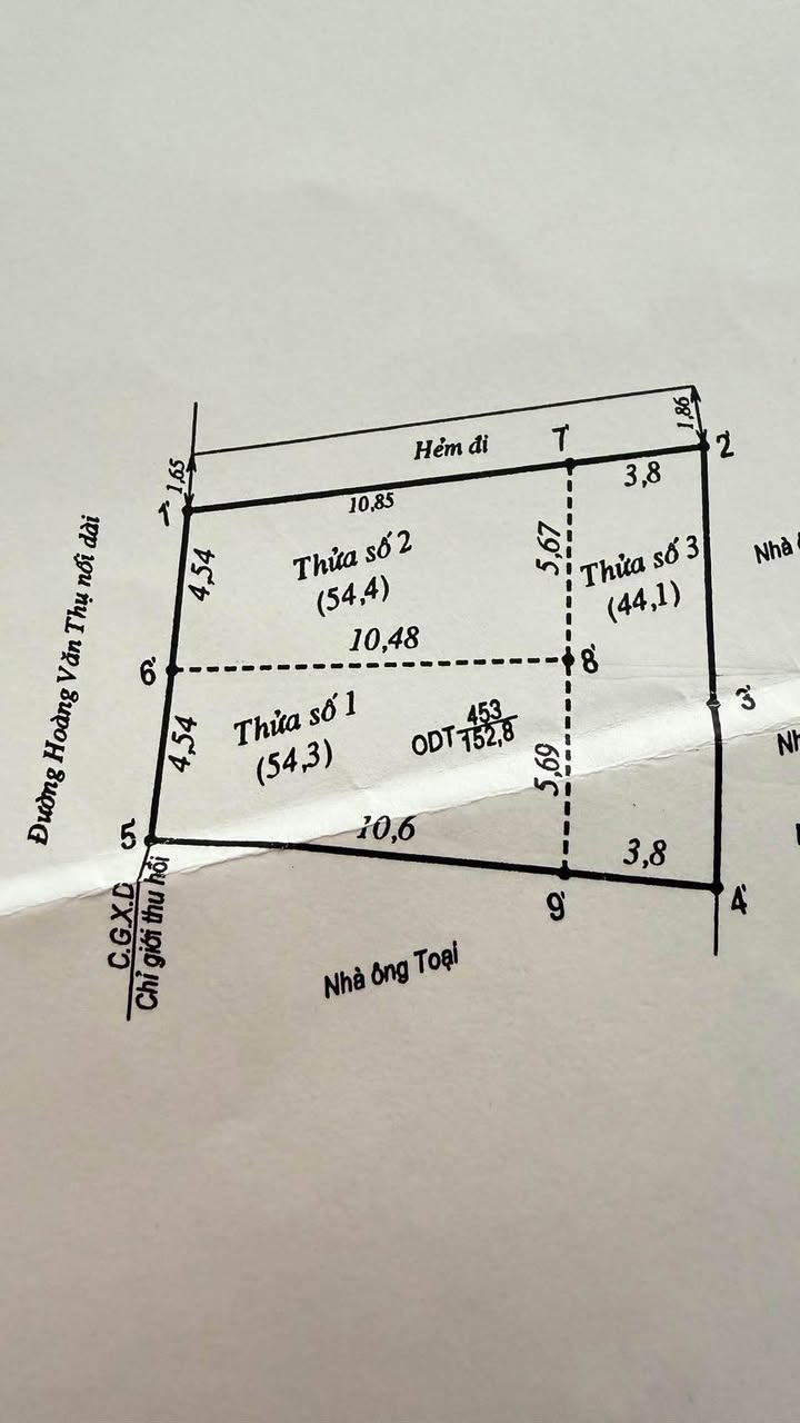 Đất nền mặt tiền Hoàng Văn Thụ, Quy Nhơn 54m² giá 5.4 tỷ - Cơ hội đầu tư sinh lời!