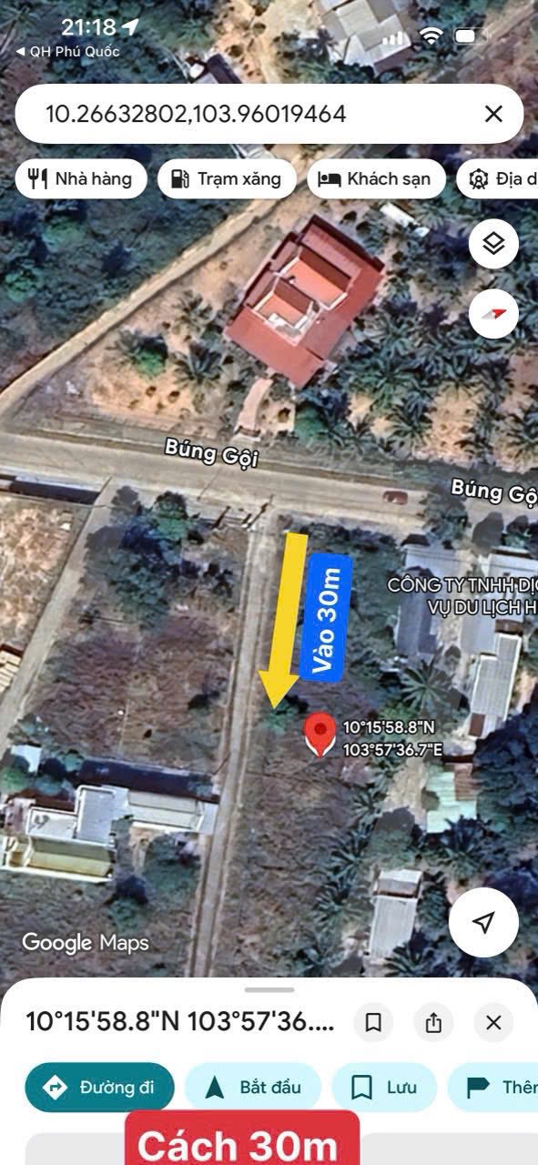 Đất nền 150m² tại Ấp Búng Gội, Phú Quốc - Đầu tư an toàn chỉ với 1 tỷ!