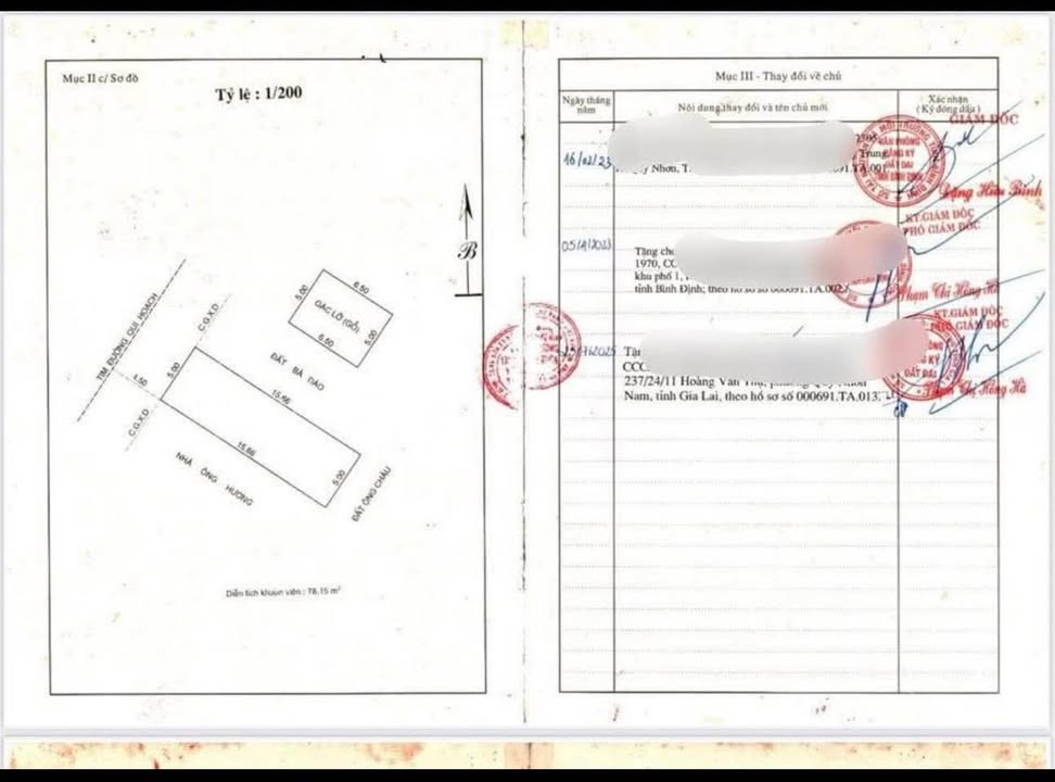 Nhà phố Lê Văn Hưng, Phường Ngô Mây, 78m² giá 4.15 tỷ - Dễ dàng di chuyển!