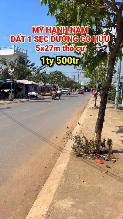 Đất nền 135m² tại Mỹ Hạnh Nam chỉ 1.5 tỷ - Sổ hồng riêng, đầu tư sinh lời!