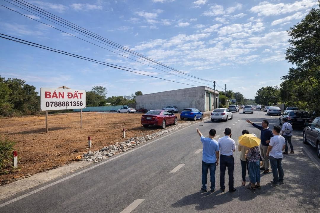 Đất thổ cư mặt tiền Đường Trung Đoàn Phú Quốc 120m² chỉ 1 tỷ - Cơ hội đầu tư hấp dẫn!