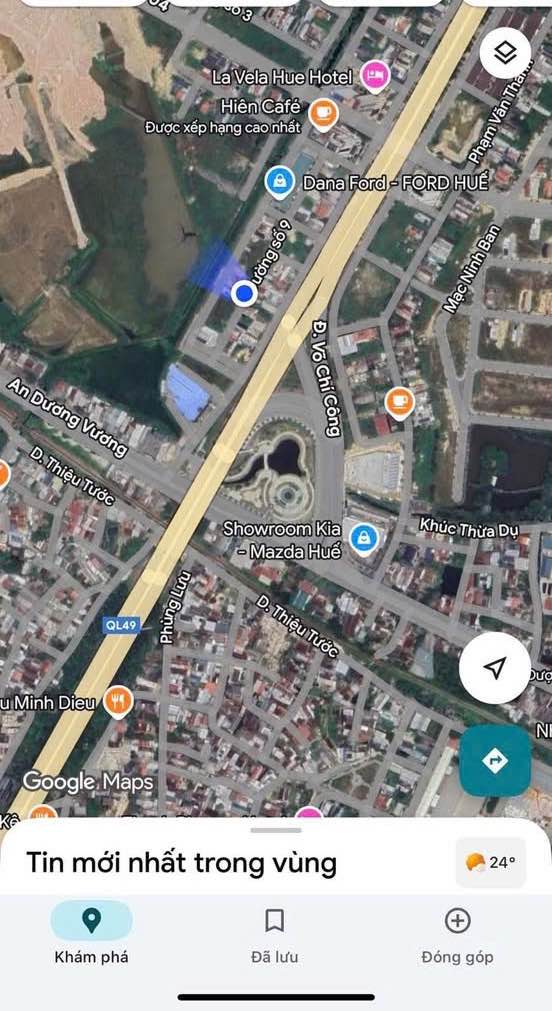 Đất nền KQH Đông Nam Thủy An, TP Huế 84m² giá 3 tỷ - Đường nhựa 11m, kinh doanh thuận lợi!