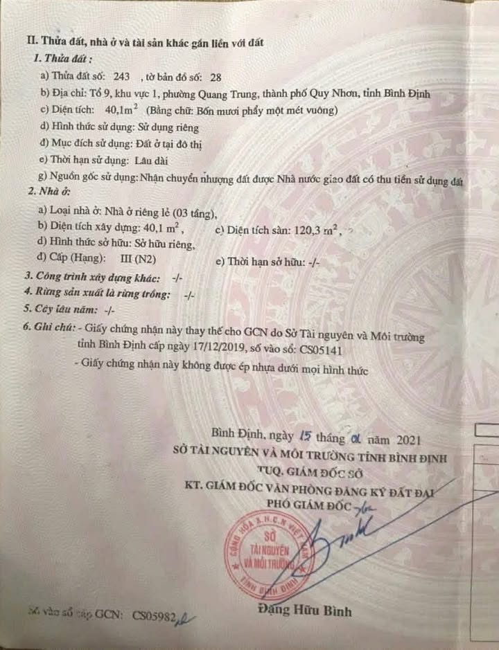 Nhà đẹp hẻm Can Thanh Niên, Quy Nhơn 40m² giá 3.25 tỷ - Đón Tết ngay!