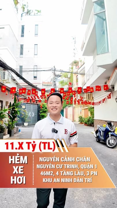 Nhà phố hẻm xe hơi Trần Hưng Đạo, Quận 1, 46m² giá 11 tỷ - Cơ hội đầu tư tuyệt vời!