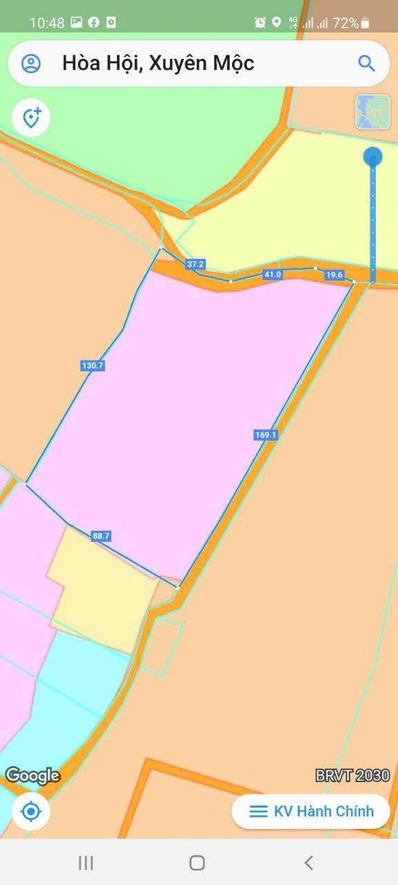 Đất nền xã Hoà Hội - TP Hồ Chí Minh 13.104m² giá 11.5 tỷ - Cơ hội đầu tư hấp dẫn!